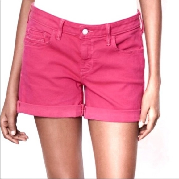 Anthropologie Pants - Anthro Pilcro & Letterpress Hot Pink Denim Shorts